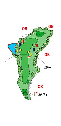 OUTコース HOLE 03 / Par 3