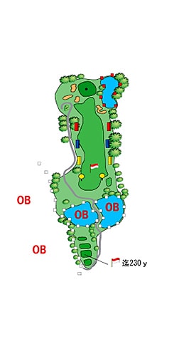 INコース HOLE 04 / Par 3