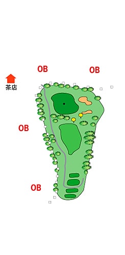 INコース HOLE 05 / Par 5