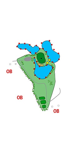 INコース HOLE 07 / Par 3