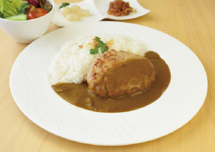 ハンバーグカレー