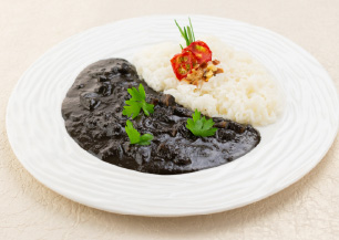 イタリアンイカスミカレー