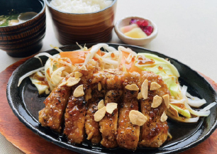 鶏しょうが焼き膳