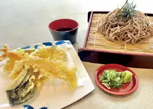 天ざる蕎麦/天ざるうどん